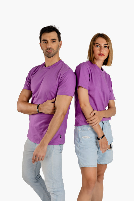 Purple Plain T-Shirt (UNISEX)