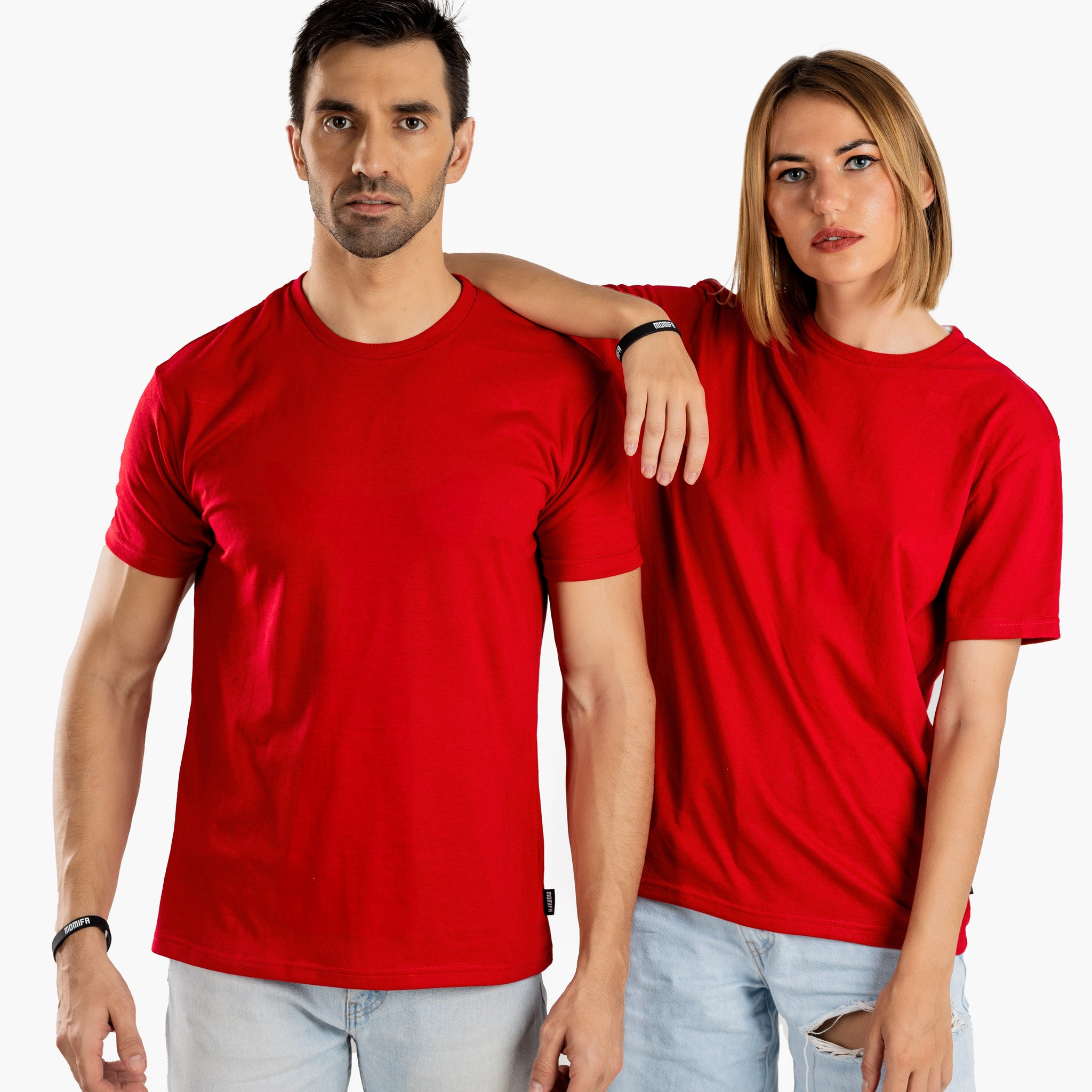 Cherry Red Plain T-Shirt (UNISEX)
