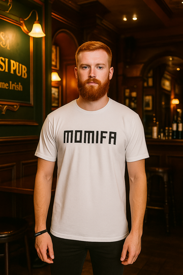 Pure White MOMIFA branded T-Shirt