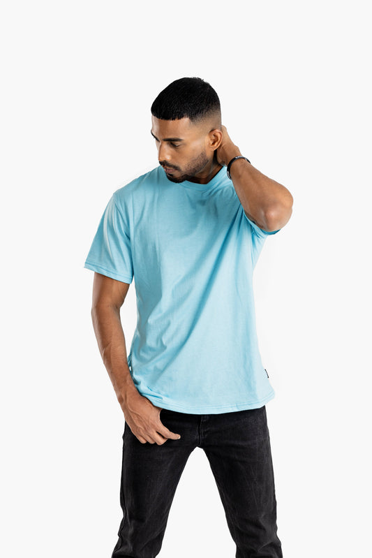 Aqua Plain T-Shirt (UNISEX)