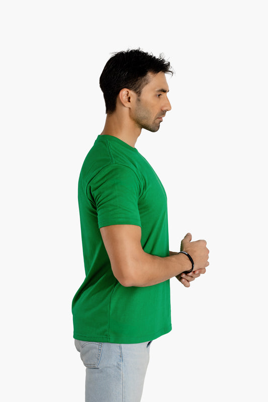 Forest Green Plain T-Shirt (UNISEX)