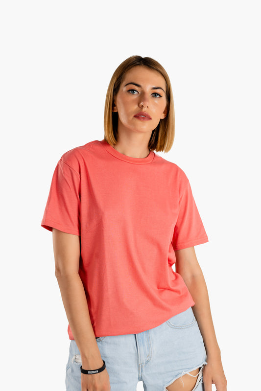 Peach Plain T-Shirt (UNISEX)