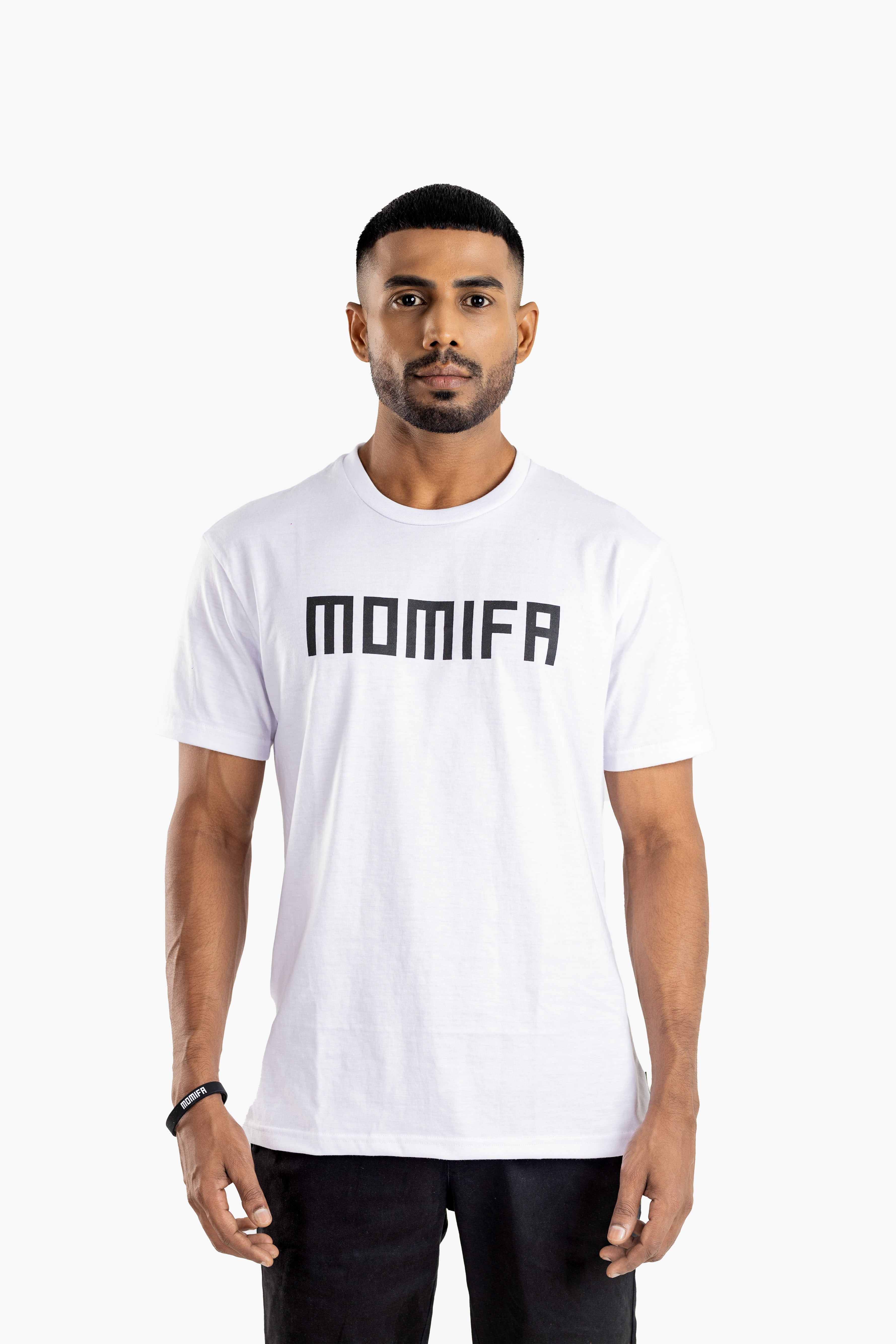 White Flex T shirt Unisex 49 MOMIFA