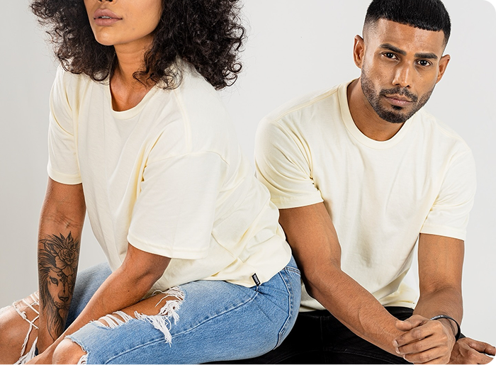 Feather Beige MOMIFA Classic T-Shirt