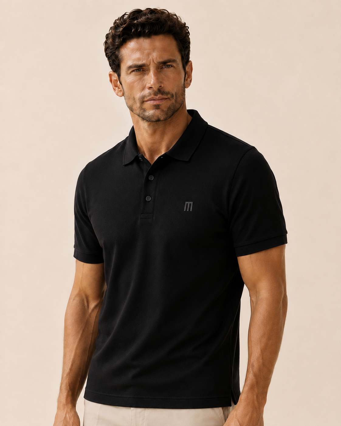 MOMIFA Classic Polo - Onyx