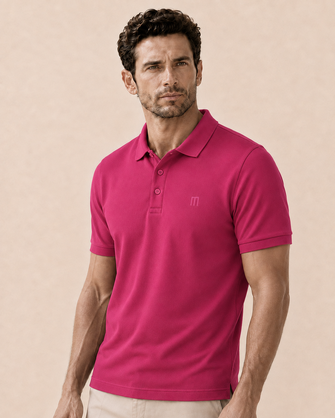 MOMIFA Classic Polo - French Pink