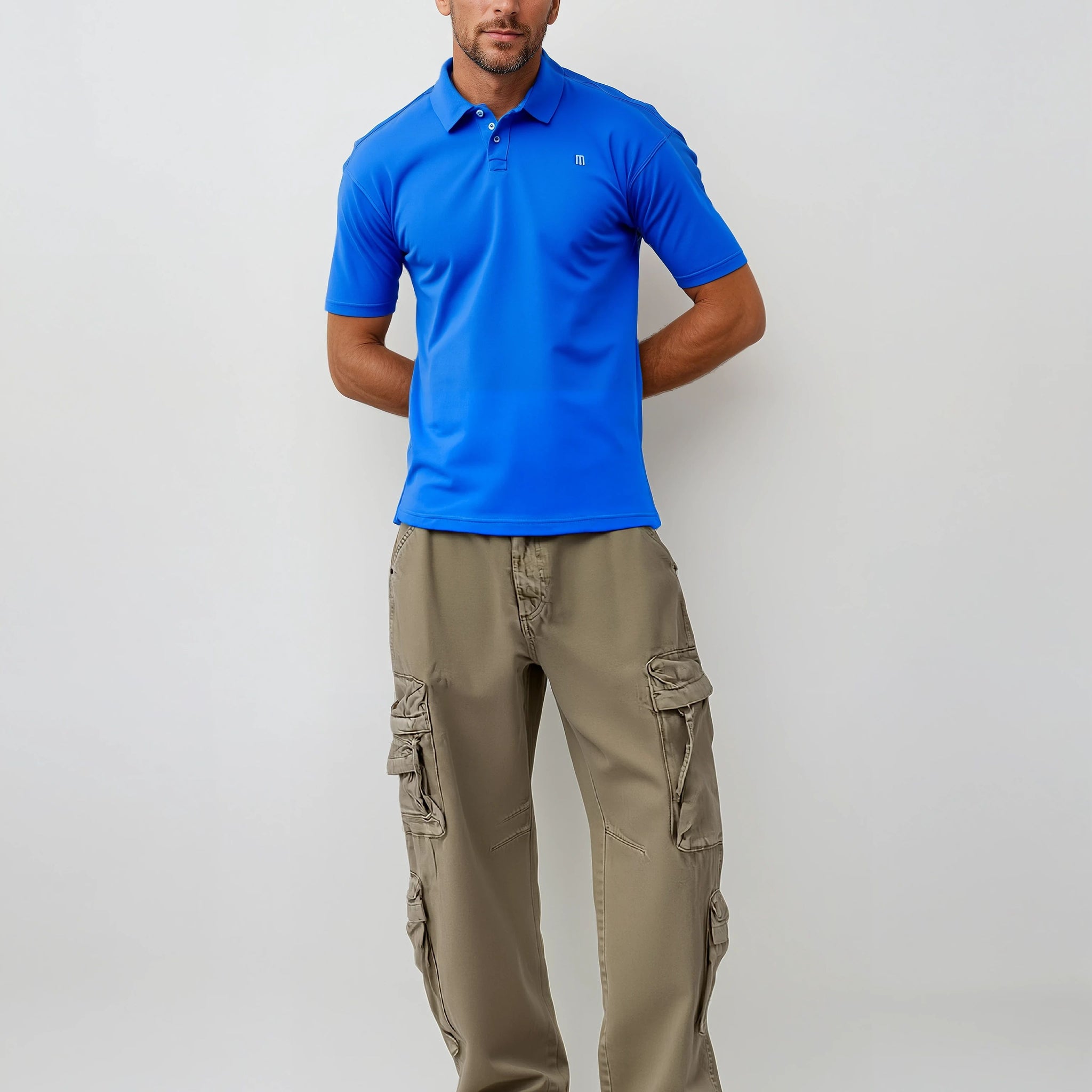 Cobalt Blue MOMIFA Classic Polo