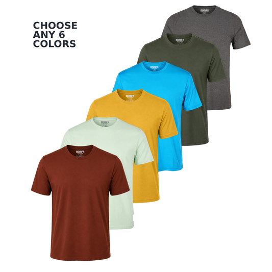 6-Pack Any Color Classic T-Shirts